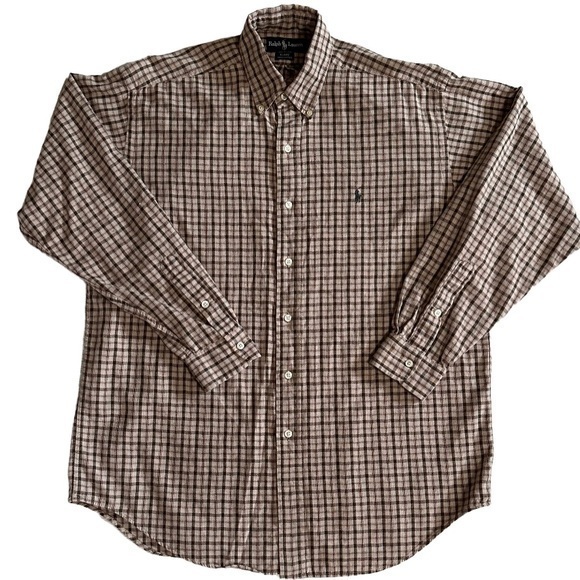 Men’s Ralph Lauren‎ Blaire Long Sleeve Button Up Shirt Size Medium - Picture 1 of 4
